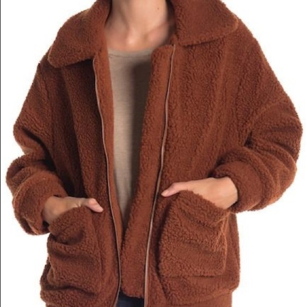 Faux Sherpa jacket